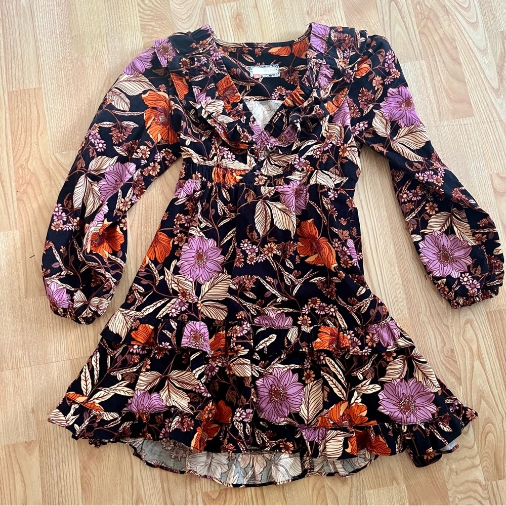 Anthropologie | Pilcro Tiered Corduroy Dress